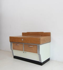 Mid-Century Art Deco Streamlined Moderne Butcher´s Block
