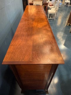 Mid Century Art Deco Style Mahogany 4 Door Sideboard