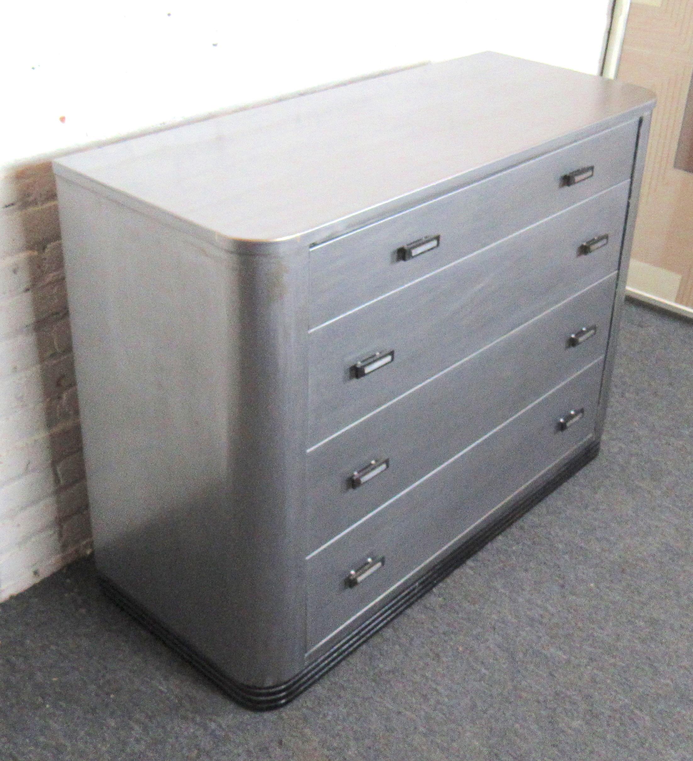 metal dresser vintage