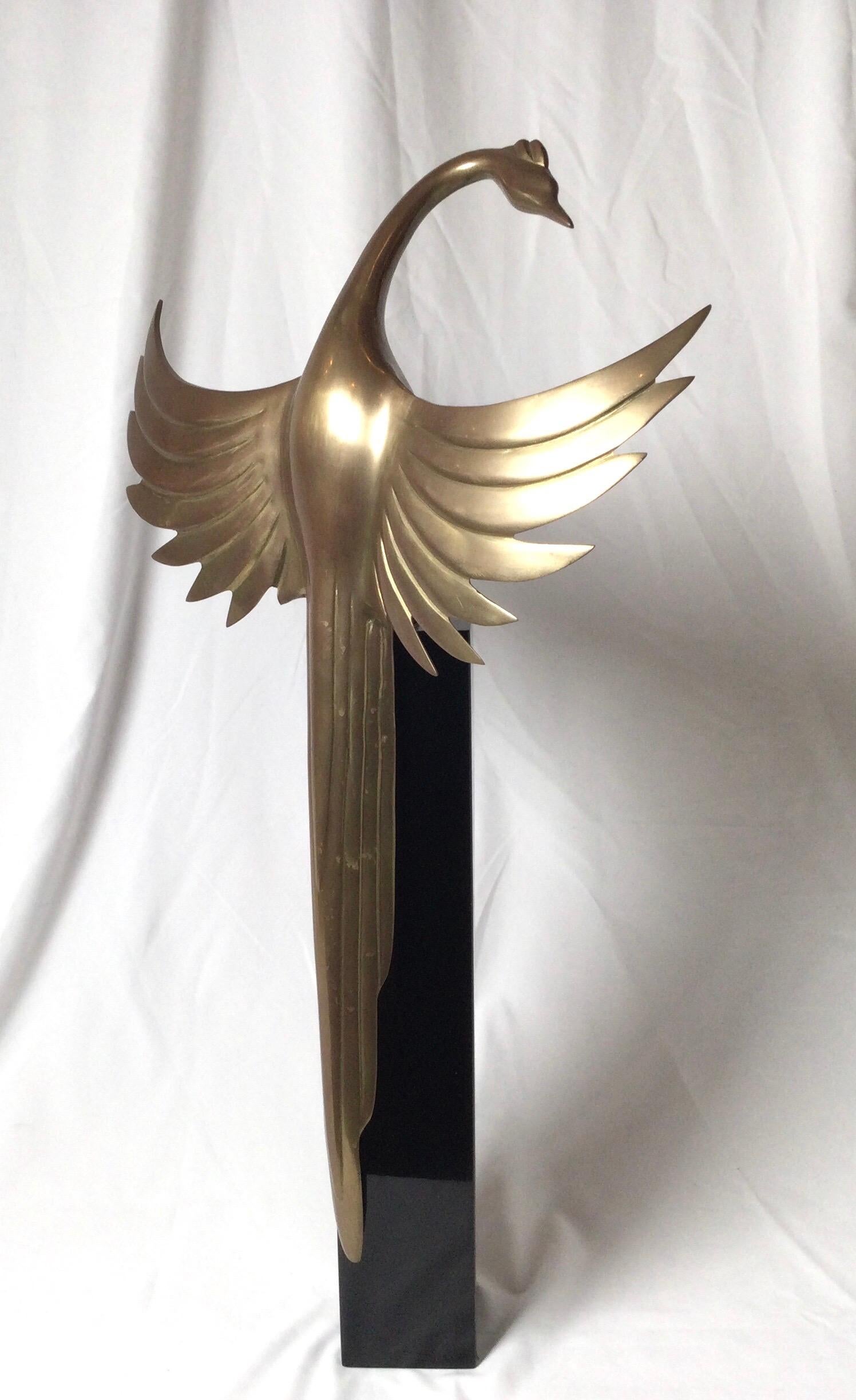 art deco bird