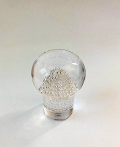 Mid Century Art Glass Mushroom