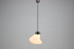 Midcentury Art Glass Pendant by Kamenicky Senov, 1970s