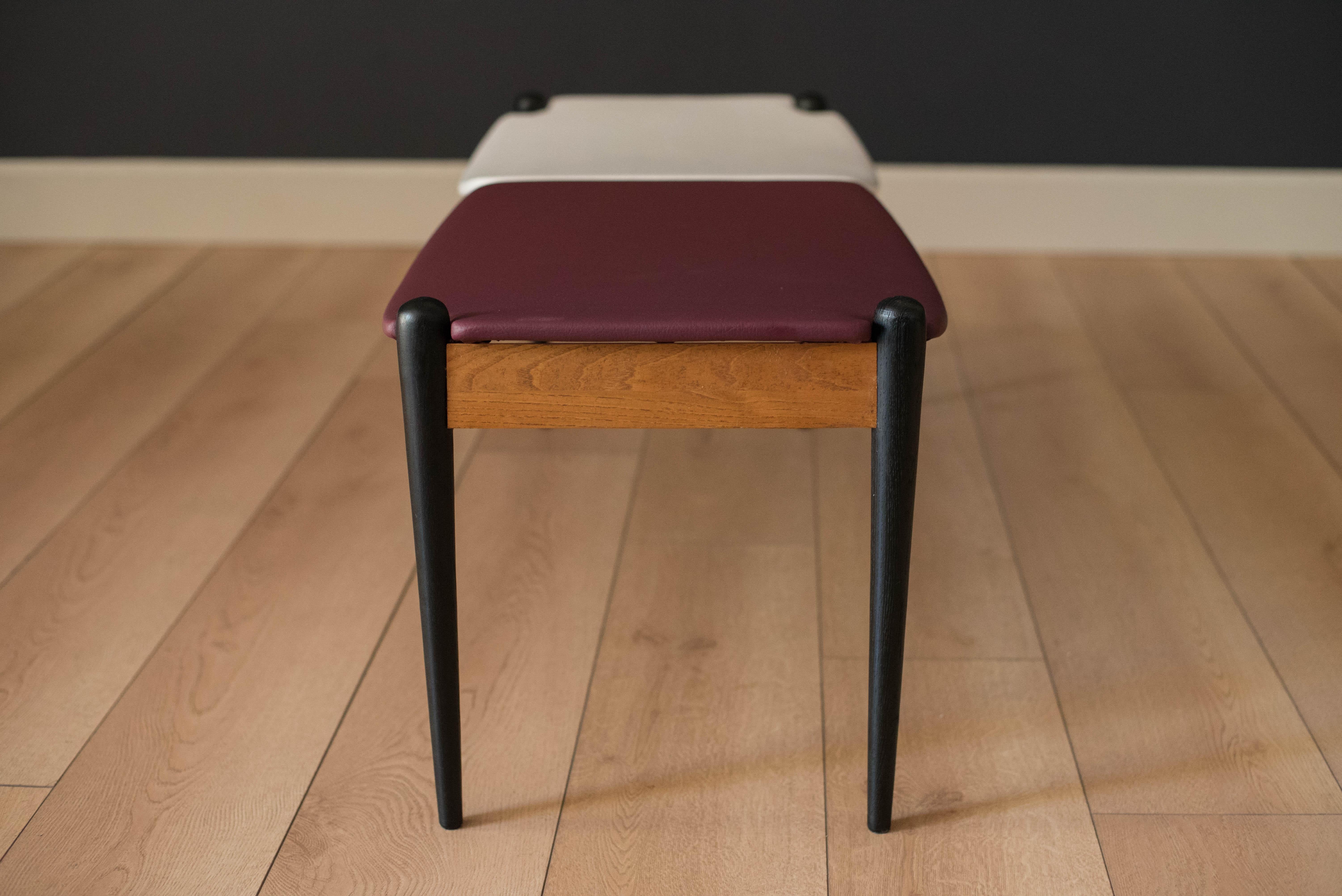 Midcentury Arthur Umanoff Bench 3