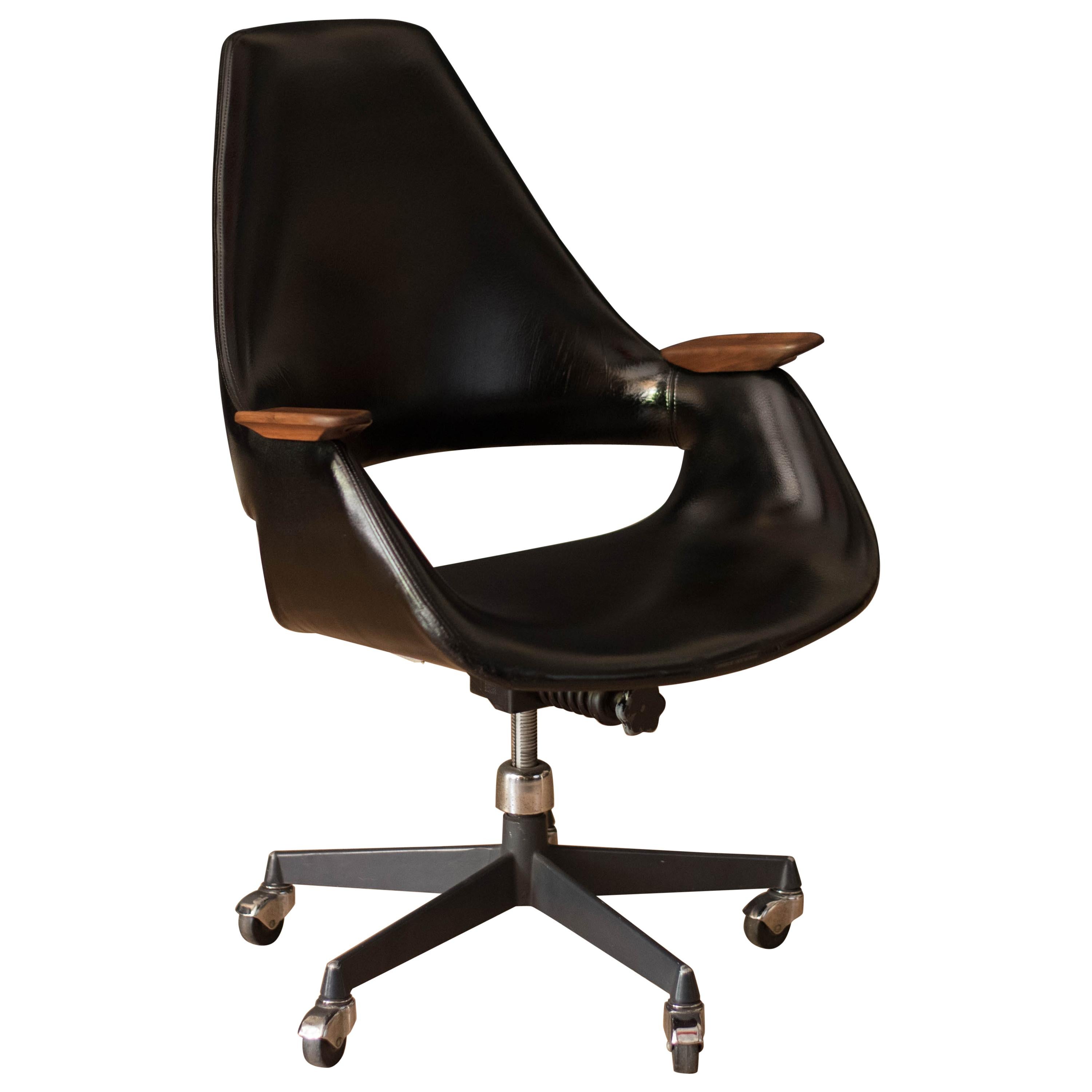 Mid Century Arthur Umanoff Swivel Office Chair