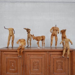 Mid-Century Articulated Metal and Foam Mannequin Lay Figures