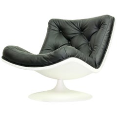 Midcentury Artifort Lounge Chair 'model f976' by G. Harcourt for Artifort