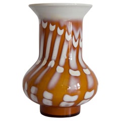 Mid Century Artistic Glass Vase, Prokuplje-Yugoslavia, 1970s