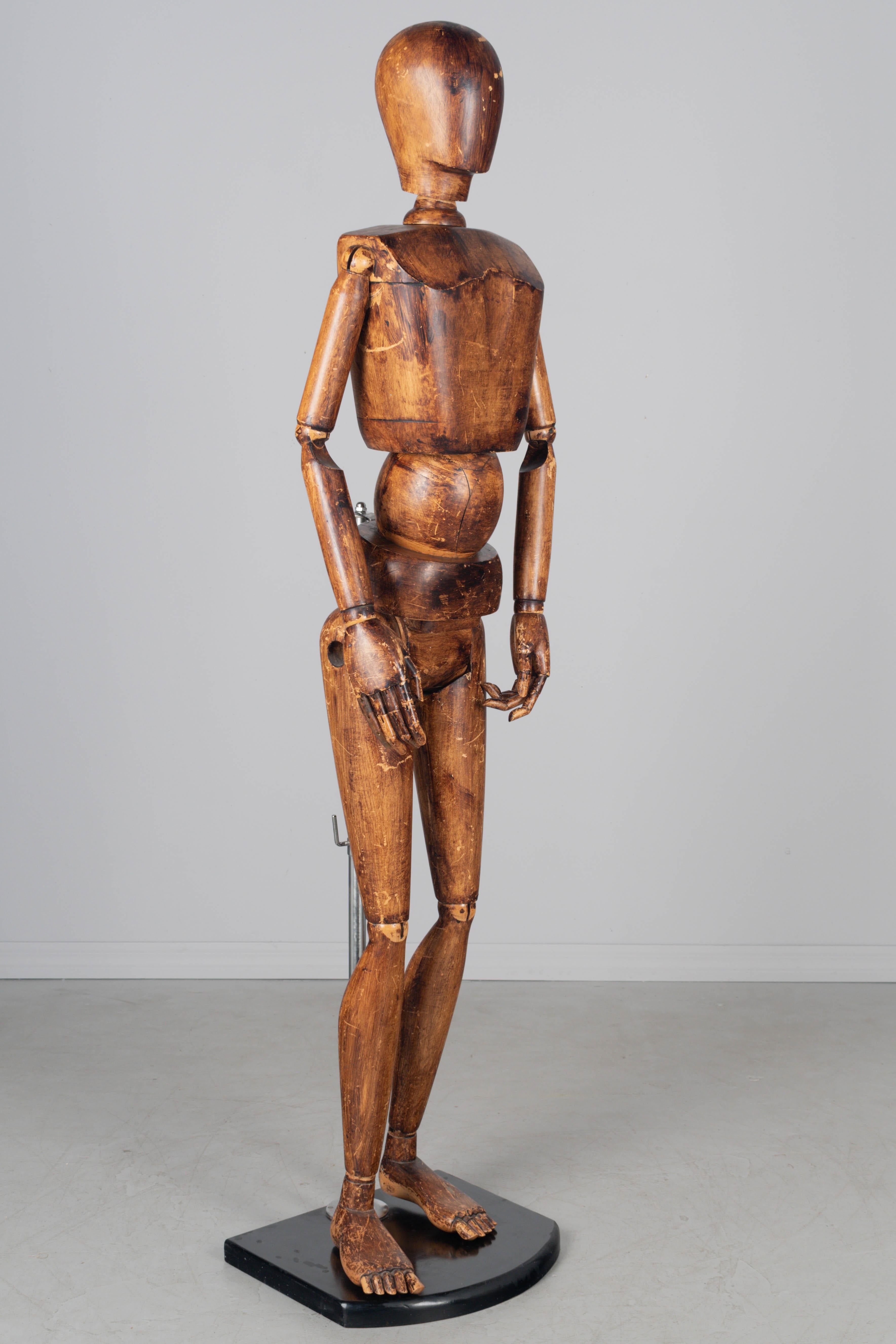 Maniquí articulado de artista de mediados de siglo en venta 2