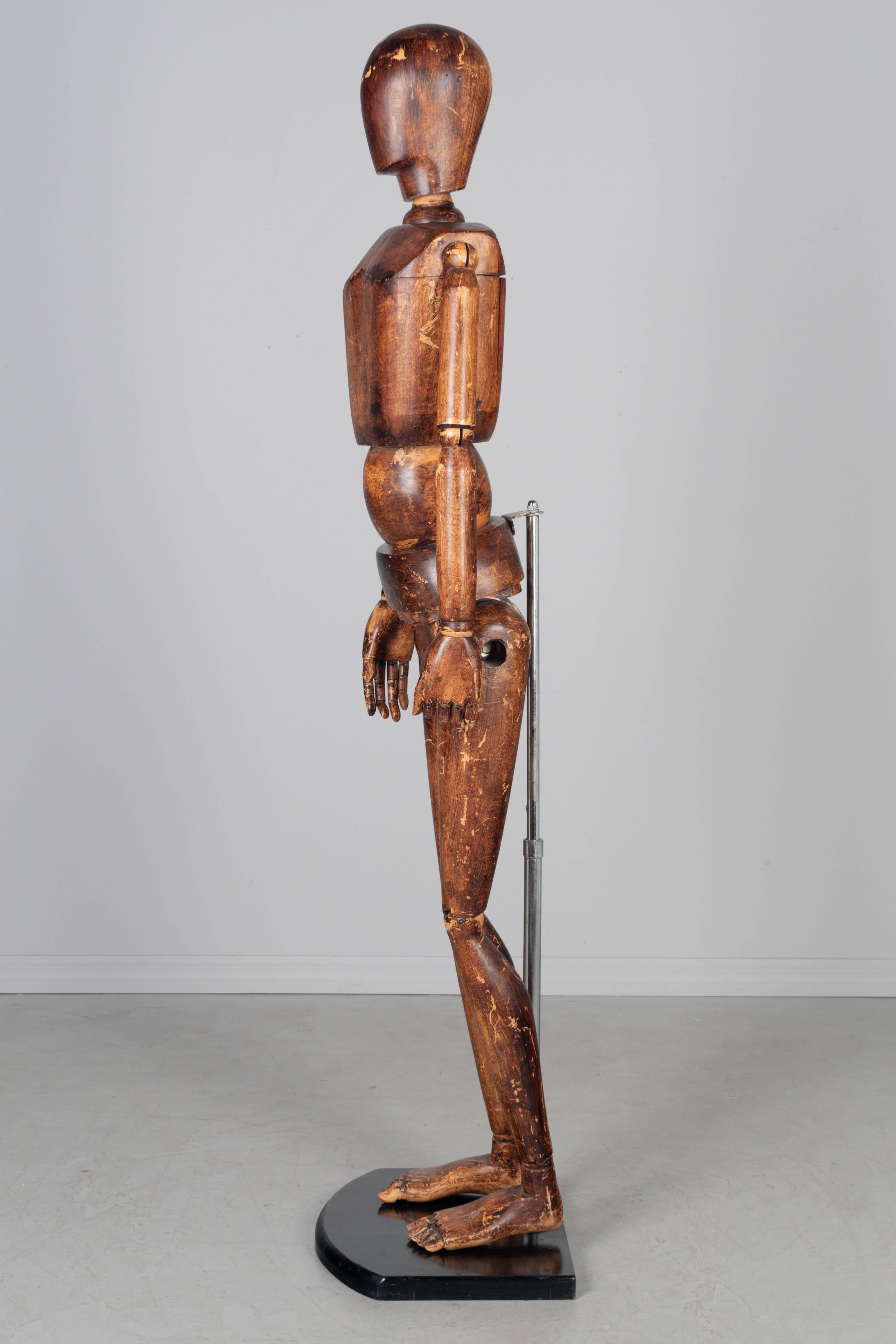 Maniquí articulado de artista de mediados de siglo Italiano en venta