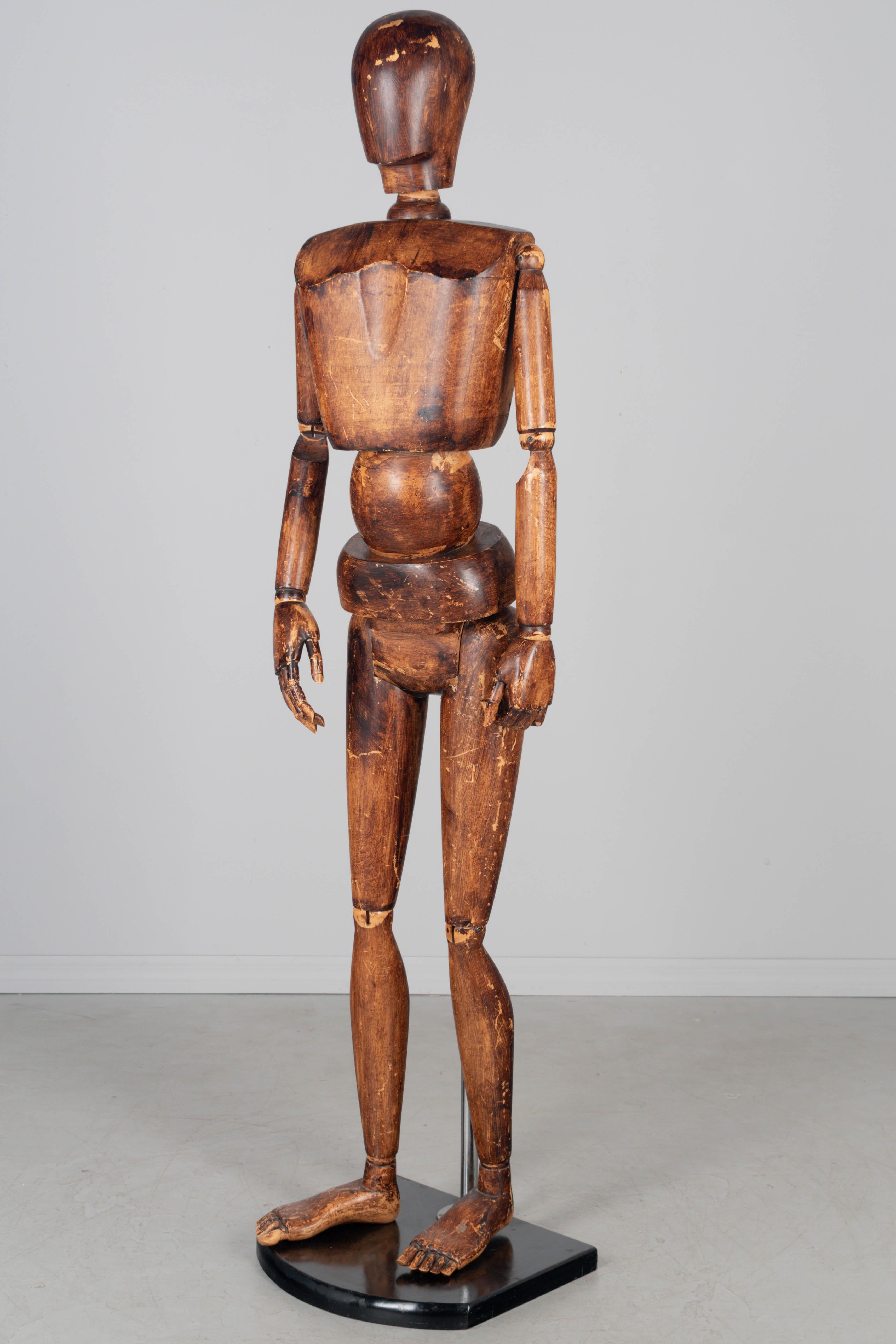 Maniquí articulado de artista de mediados de siglo en Bueno estado para la venta en Winter Park, FL