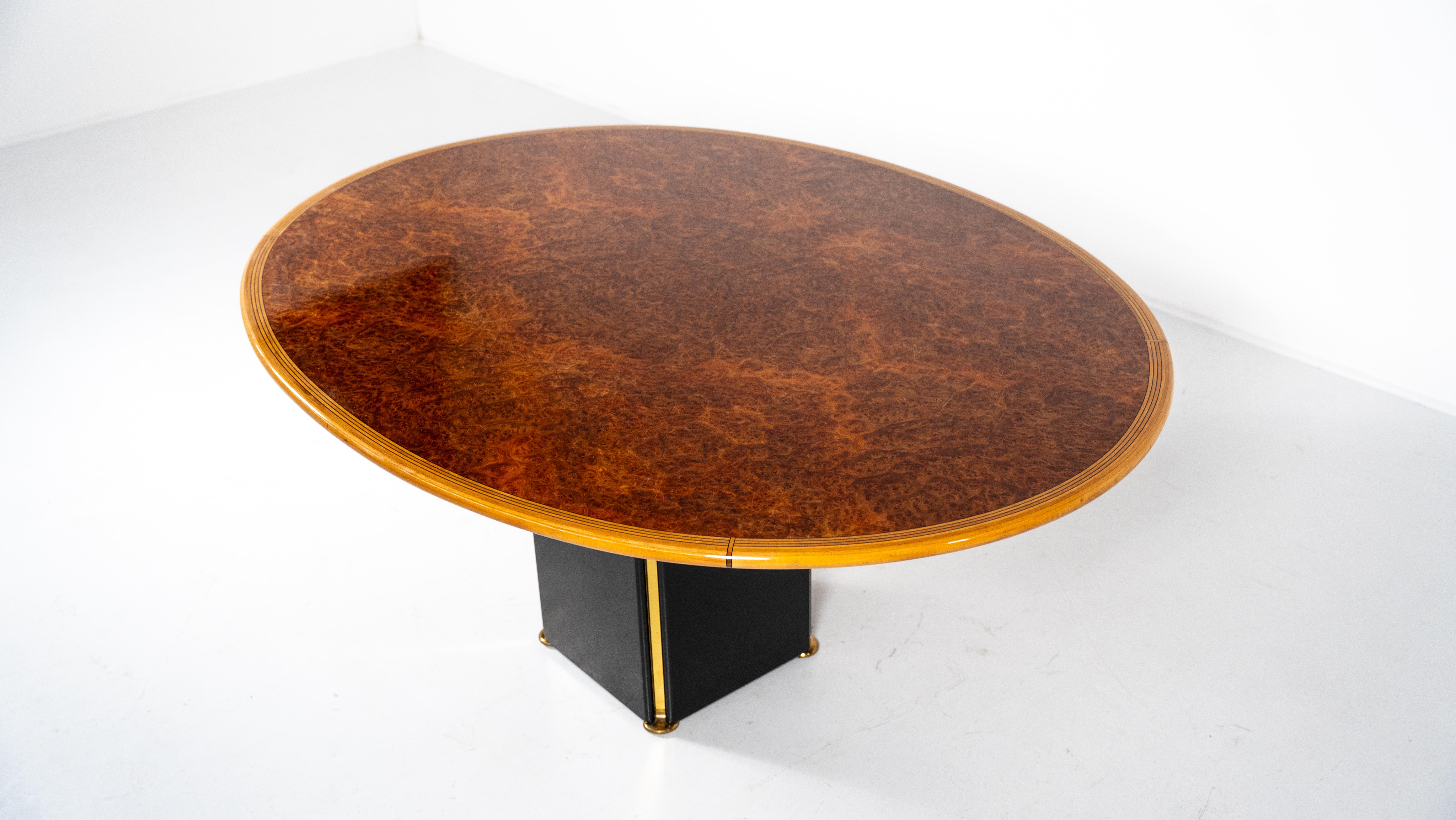 Italian Mid-Century Artona Dining Table by Afra and Tobia Scarpa for Maxalto, 1970s