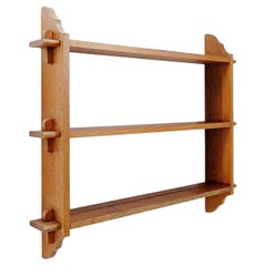 Mid-Century Arts
Crafts Style Pegged Wall Hung Shelves