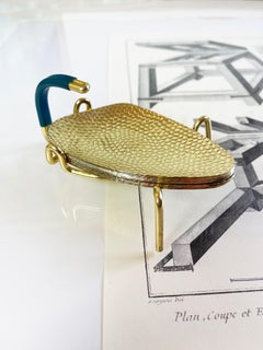 Mid-Century Ashtray, Scorpion Stand holding Set of 5 trays, German 1960s