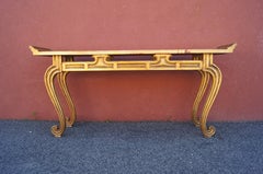 Mid-Century Asian Altar-Style Console Table