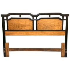 Midcentury Asian Full/Queen Headboard by Thomasville
