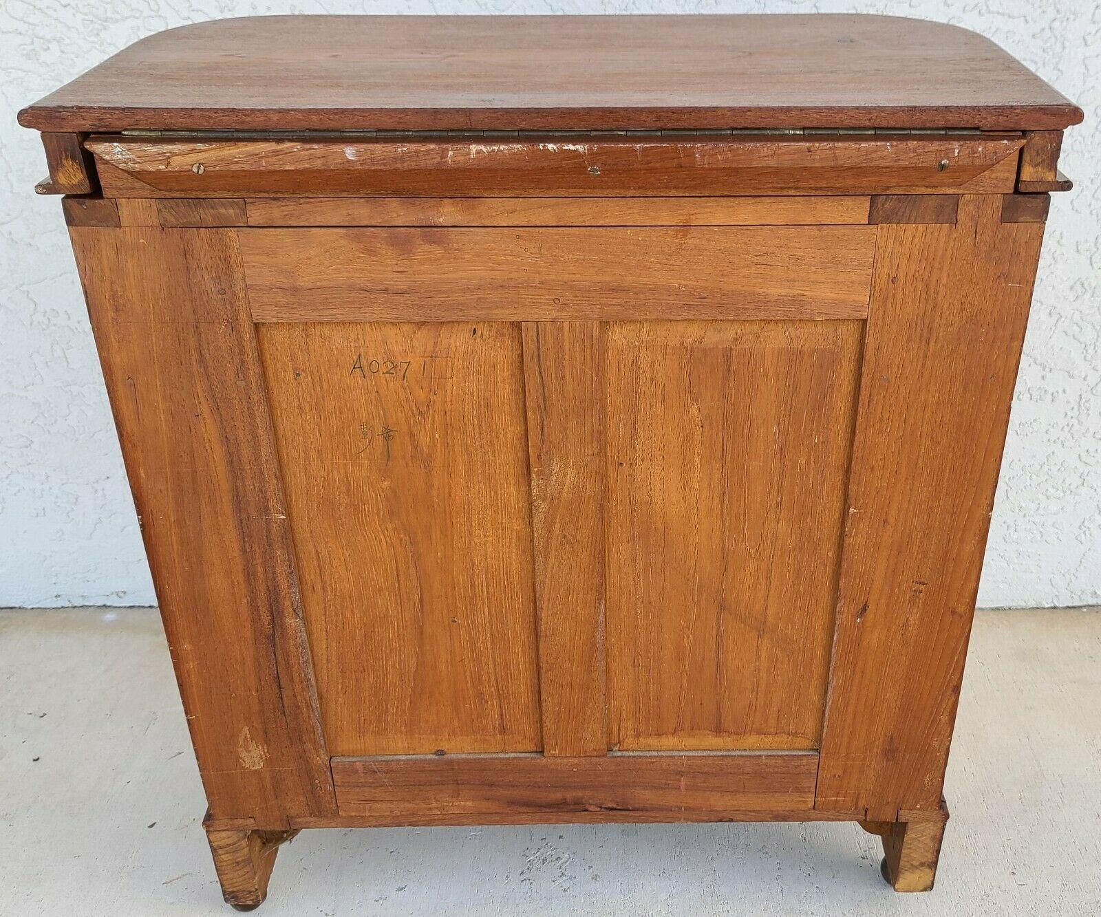 Asian Camphor Dry Bar Cabinet Mid Century Chinoiserie For Sale 2
