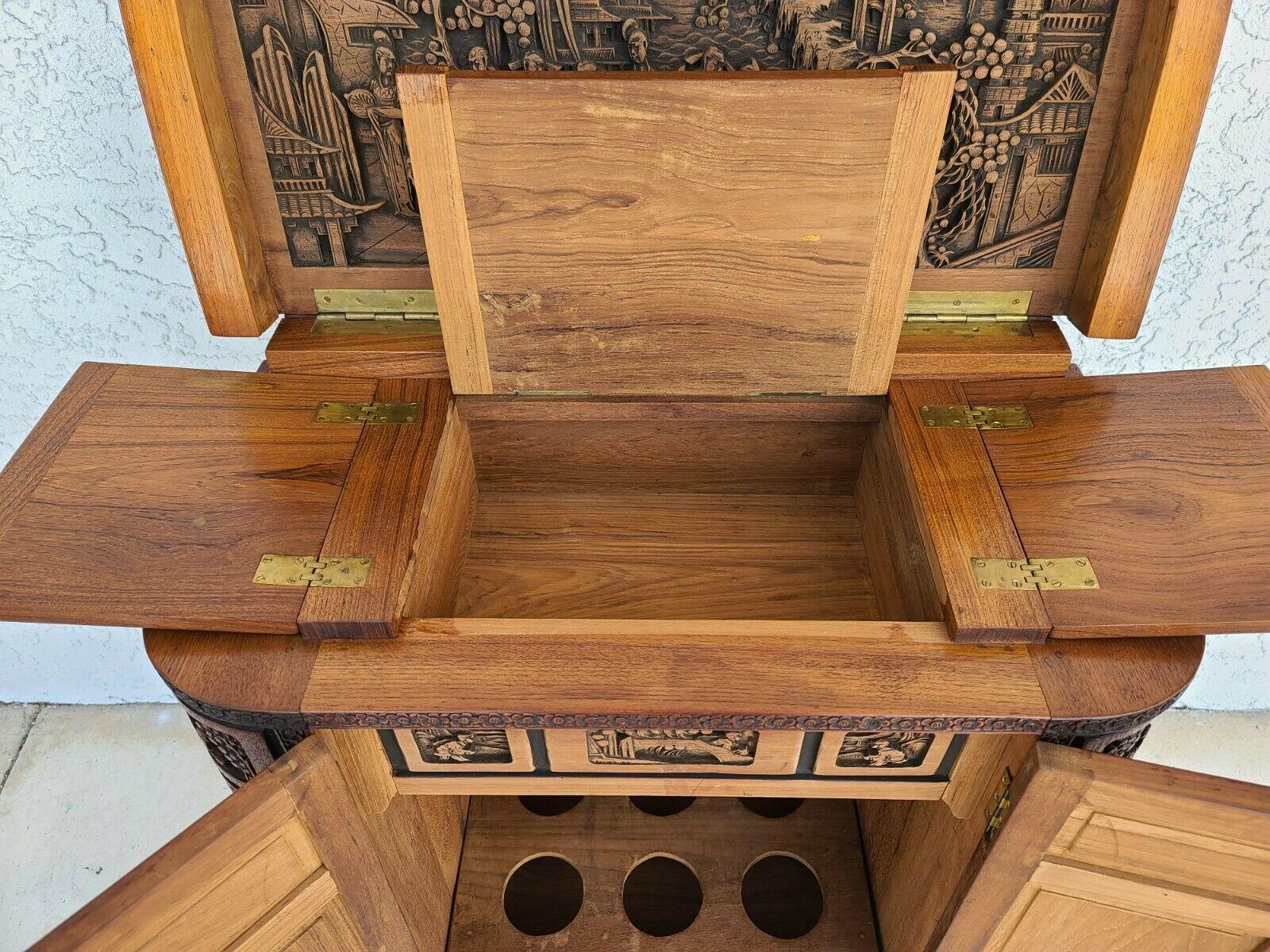 chinese bar cabinet