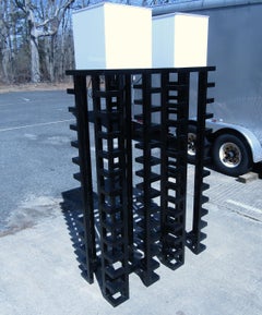 Mid-Century Asian Style Floor Lamps