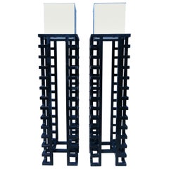 Mid-Century Asian Style Floor Lamps