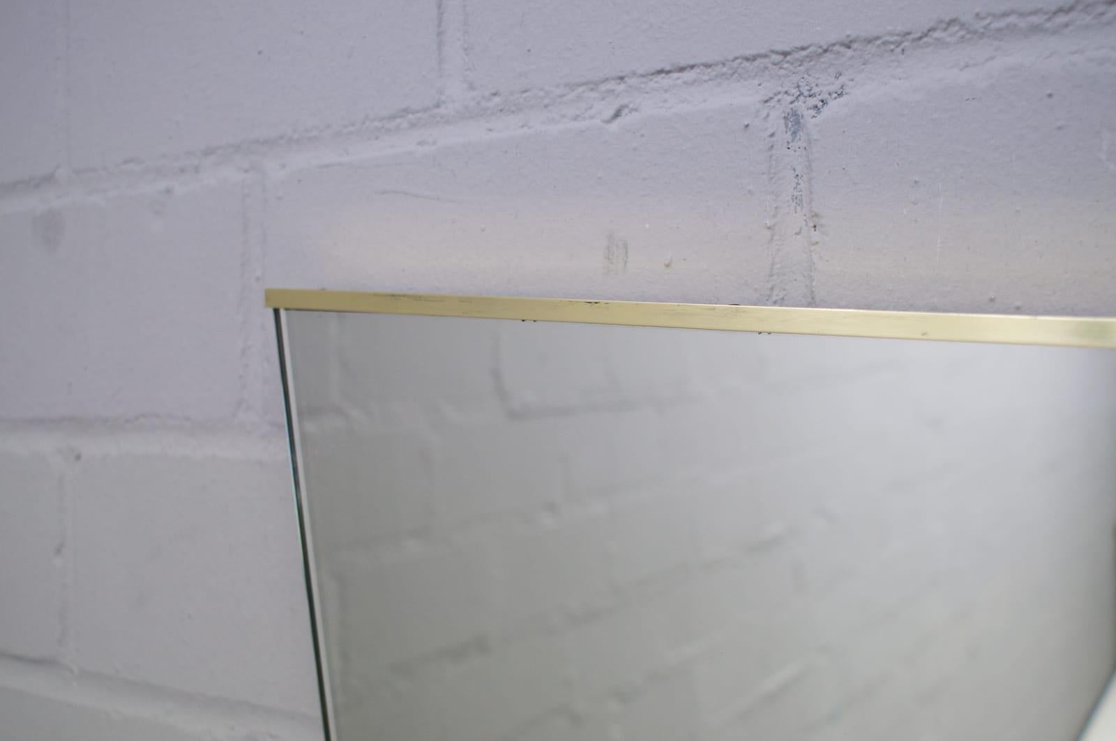 Mid-Century Modern Midcentury Asymetric Wall Mirror, 1950s For Sale