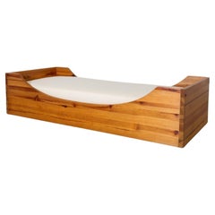 Mid-Century Ate Van Apeldoorn Pine Single Bed or Daybed