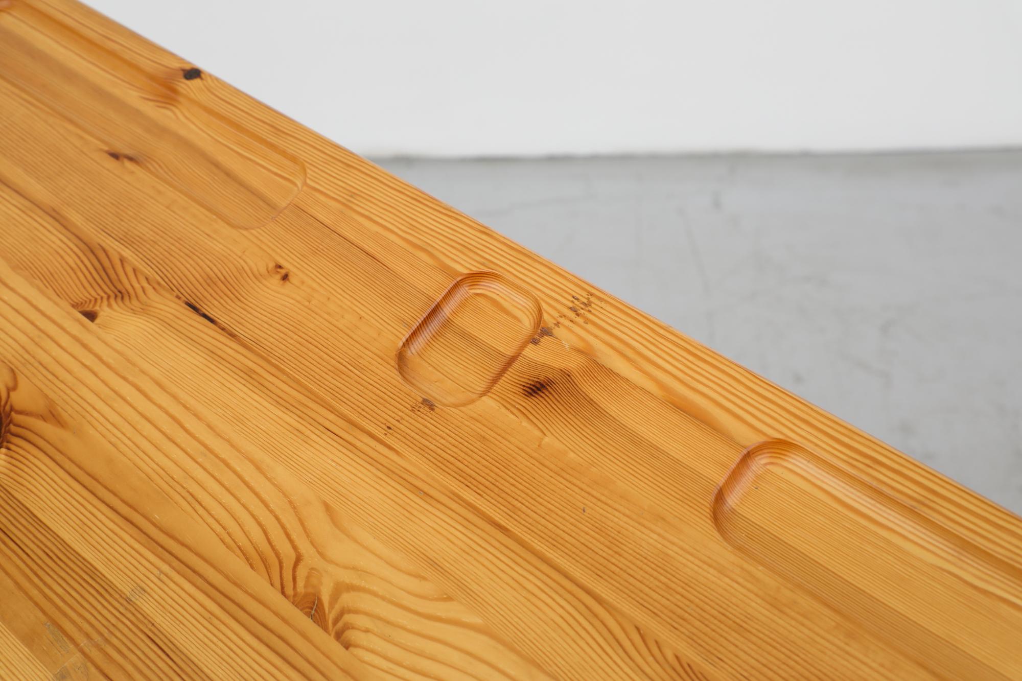 Mid-Century Ate van Apeldoorn Style Adjustable Pine Drafting Table/Desk 10