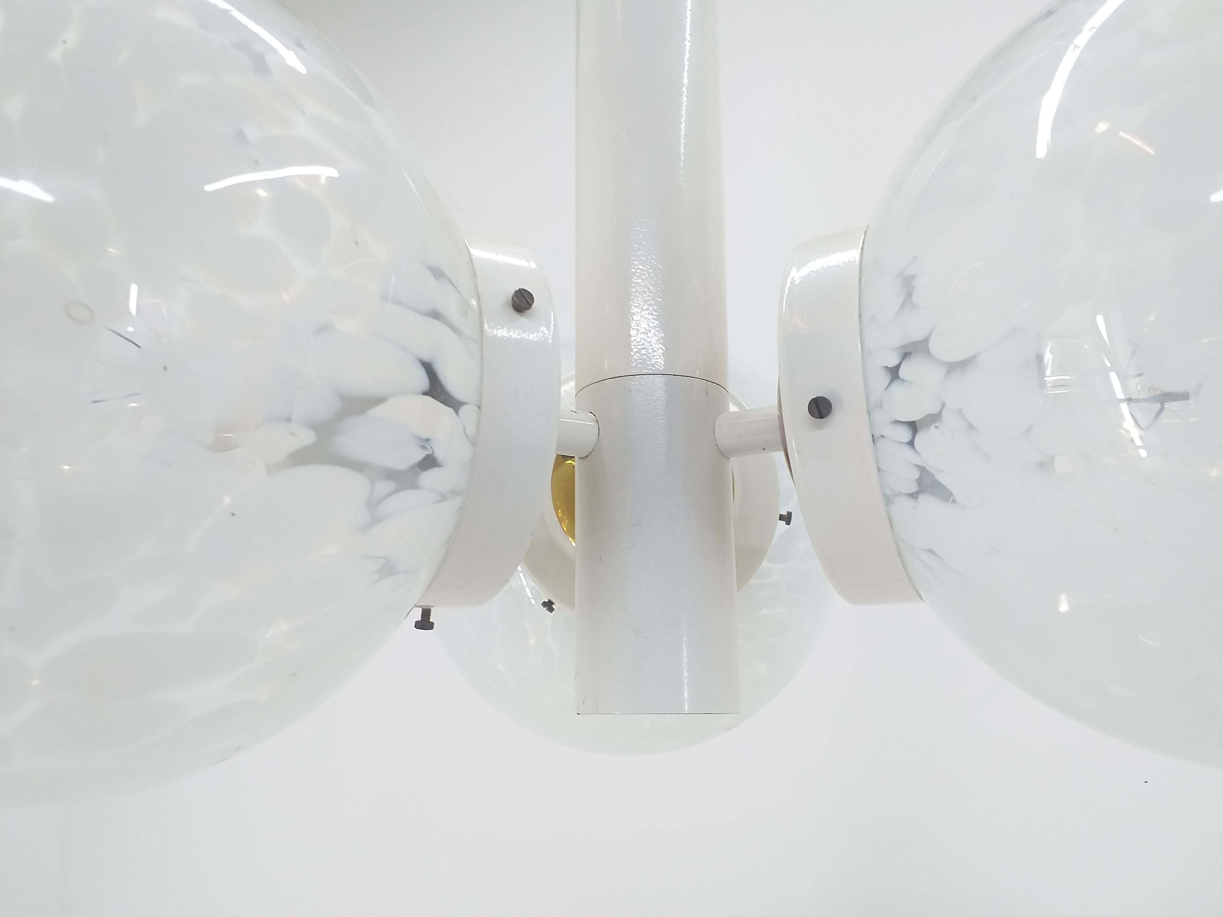 Midcentury Atomic Sputnik Chandelier, 1970s For Sale 3