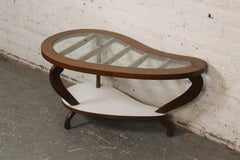 Mid-Century Atomic Tiered Kidney Bean Table