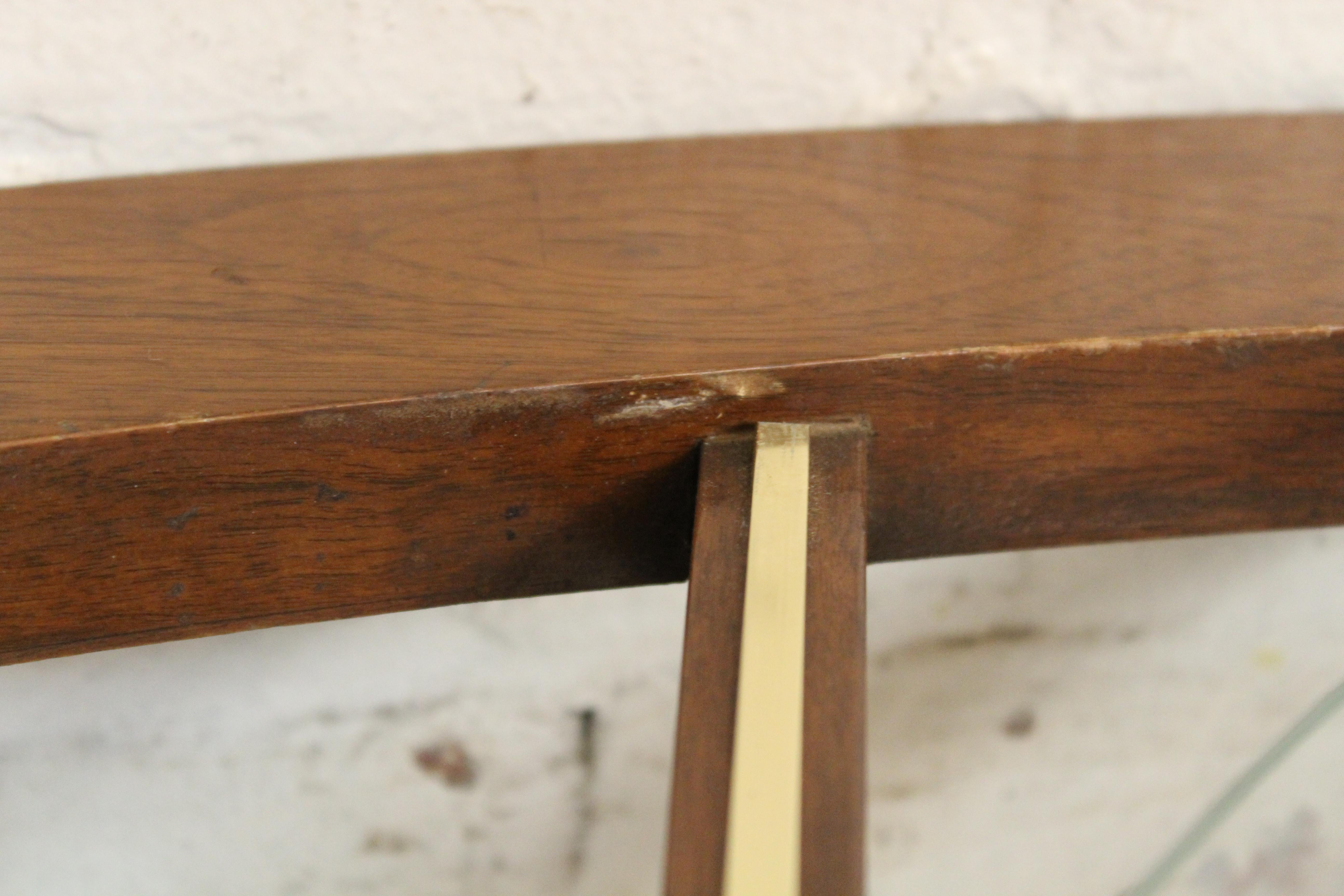 Métal Table à haricots en forme de rein Atomic du milieu du siècle en vente