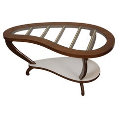 Mid-Century Atomic Tiered Kidney Bean Table