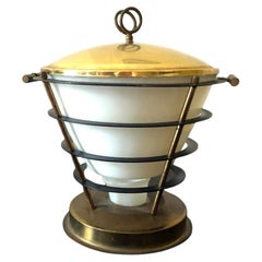 Mid-Century Atomic Warmer/Fondue/Ice Bucket