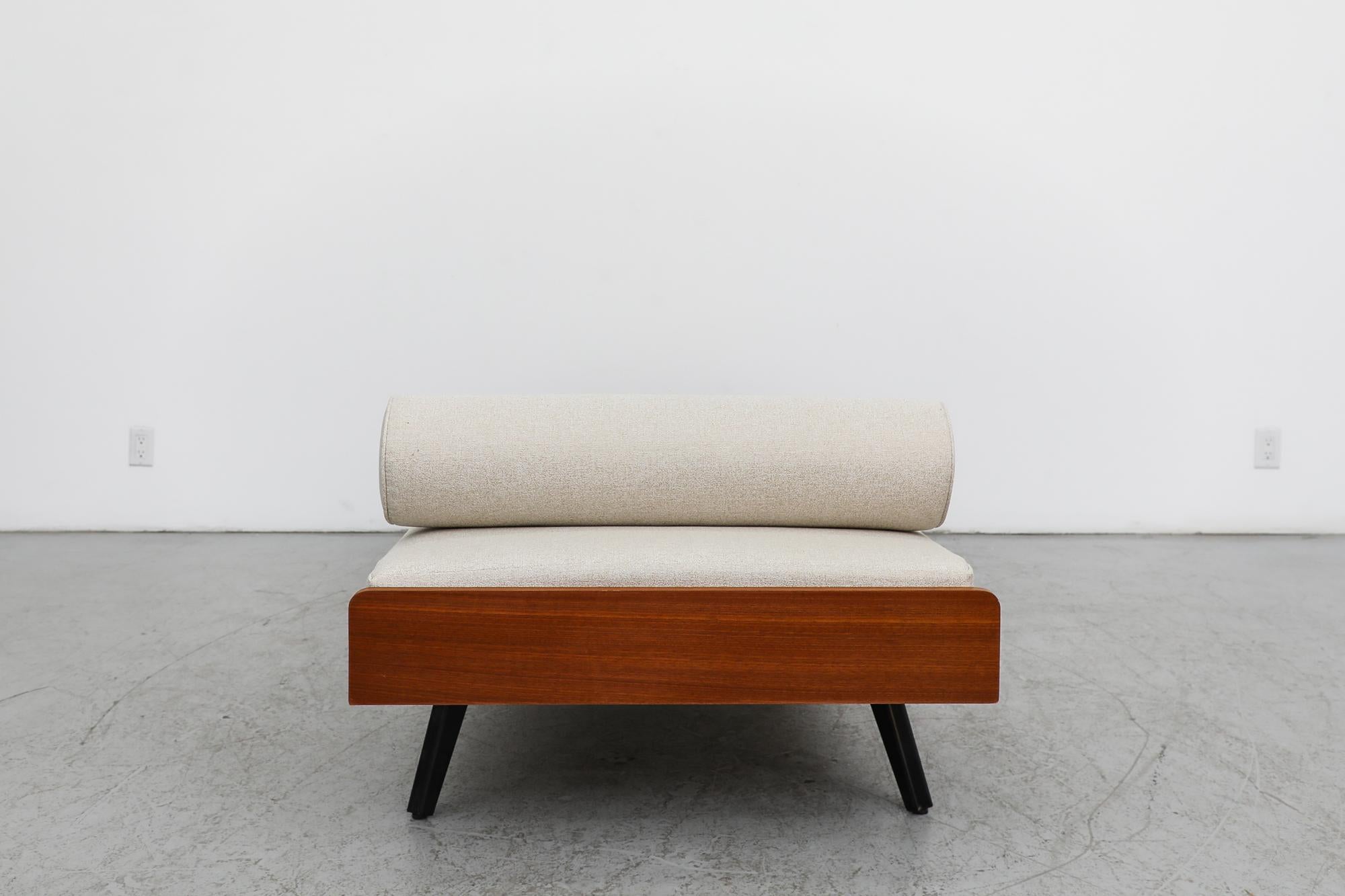 Dutch Mid-Century Auping Style Daybed with Folding Legs