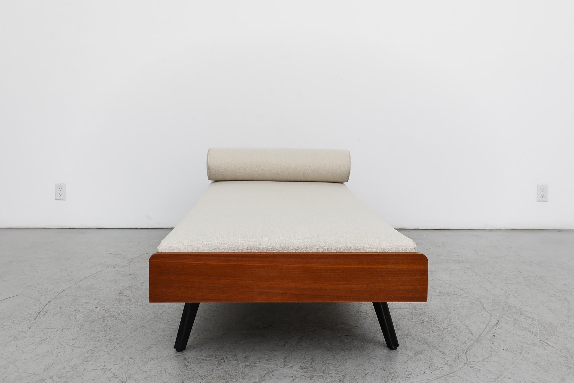 Enameled Mid-Century Auping Style Daybed with Folding Legs