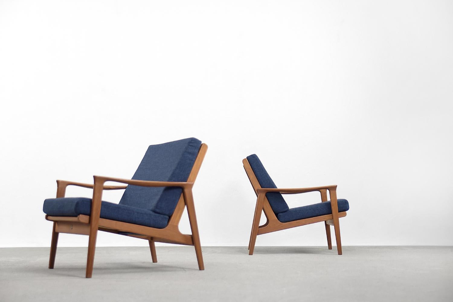Canapés et fauteuils en teck de style australien moderne du milieu du siècle dernier par Parker Furniture, années 1950 en vente 6