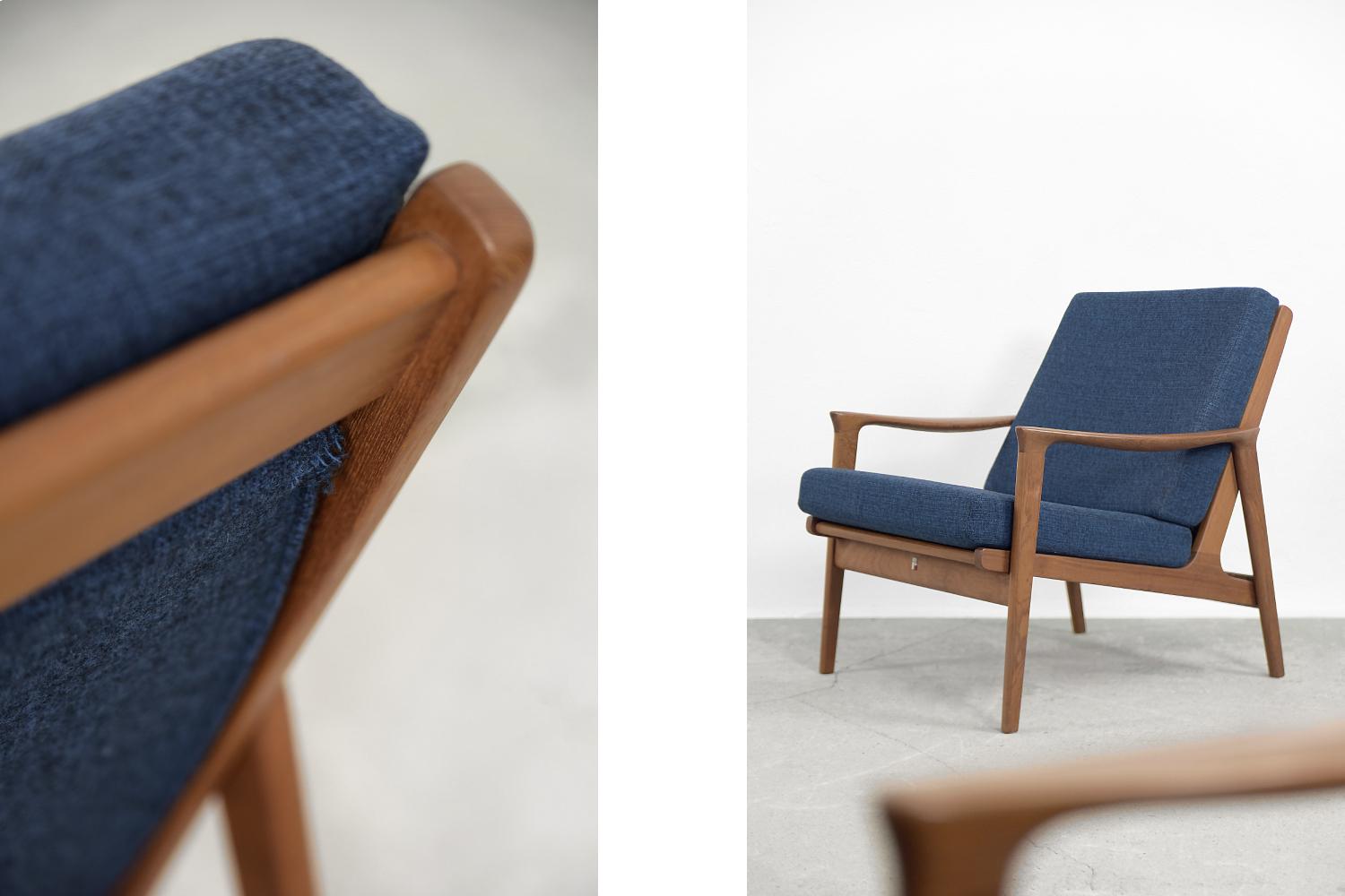 Canapés et fauteuils en teck de style australien moderne du milieu du siècle dernier par Parker Furniture, années 1950 en vente 7