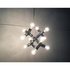 Lampada a sospensione Atomic 12 HL di J.T., Austria, metà secolo, dell'era spaziale. Kalmar, anni '60