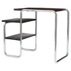 Escritorio / Mesa auxiliar de madera "B21" de mediados de siglo de Marcel Breuer para Thonet, años 30