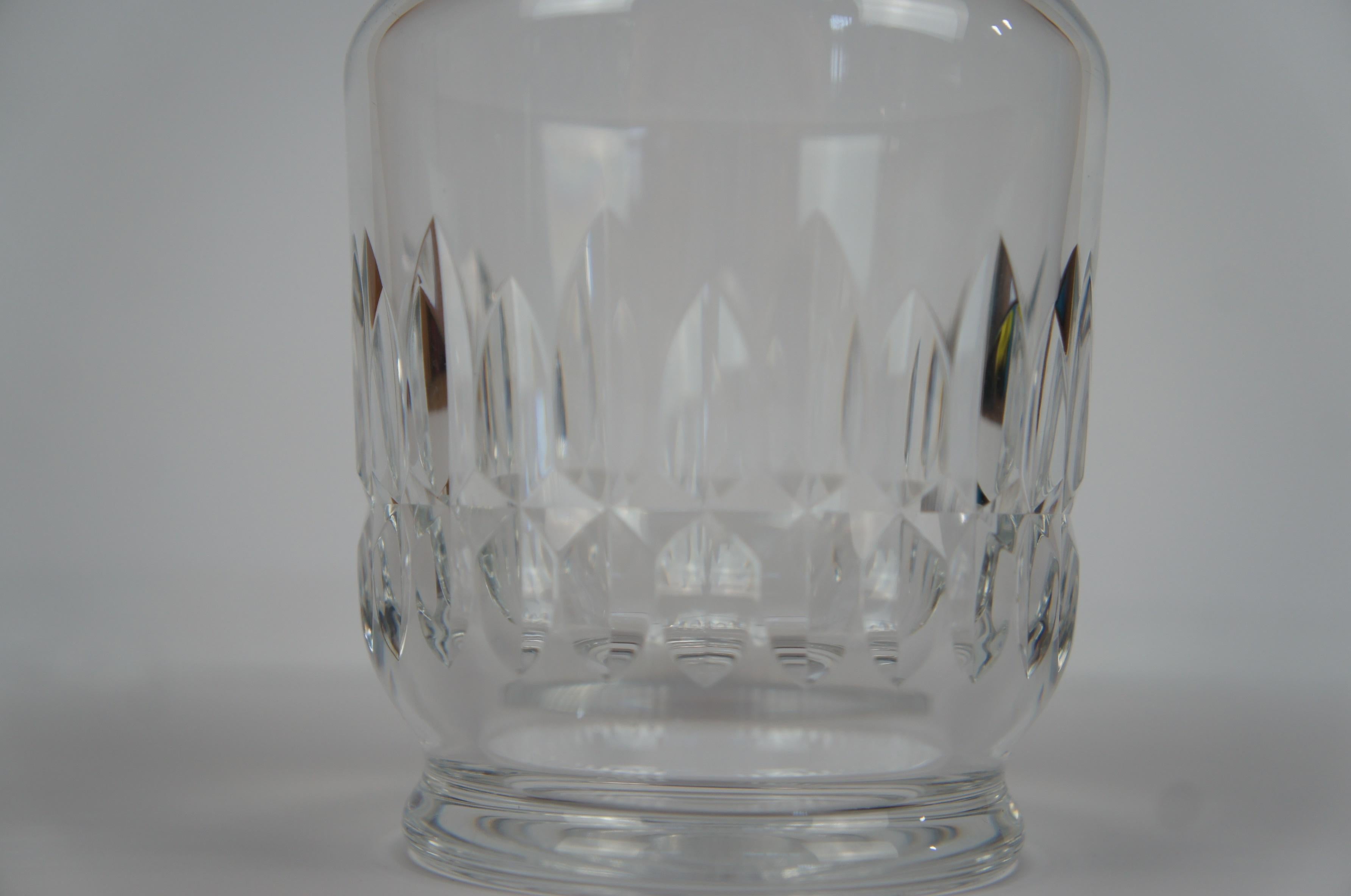 20th Century Mid-Century Baccarat Crystal Canterbury Whiskey Liquor Decanter Bottle
