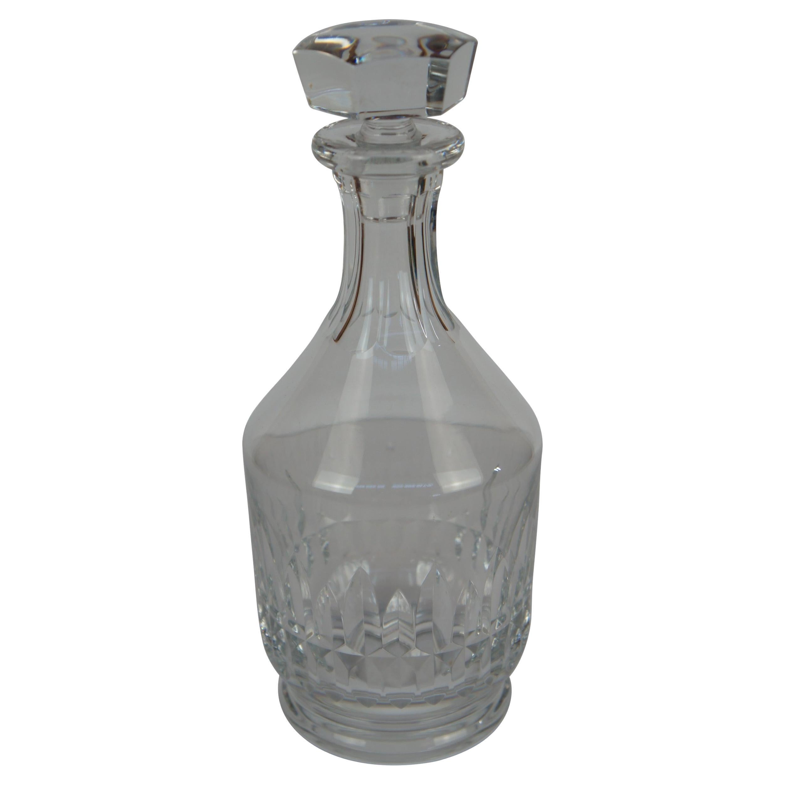 Mid-Century Baccarat Crystal Canterbury Whiskey Liquor Decanter Bottle