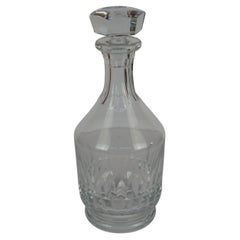 Vintage Mid-Century Baccarat Crystal Canterbury Whiskey Liquor Decanter Bottle