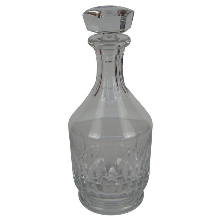 MidCentury Baccarat Crystal Canterbury Whiskey Liquor Decanter Bottle
