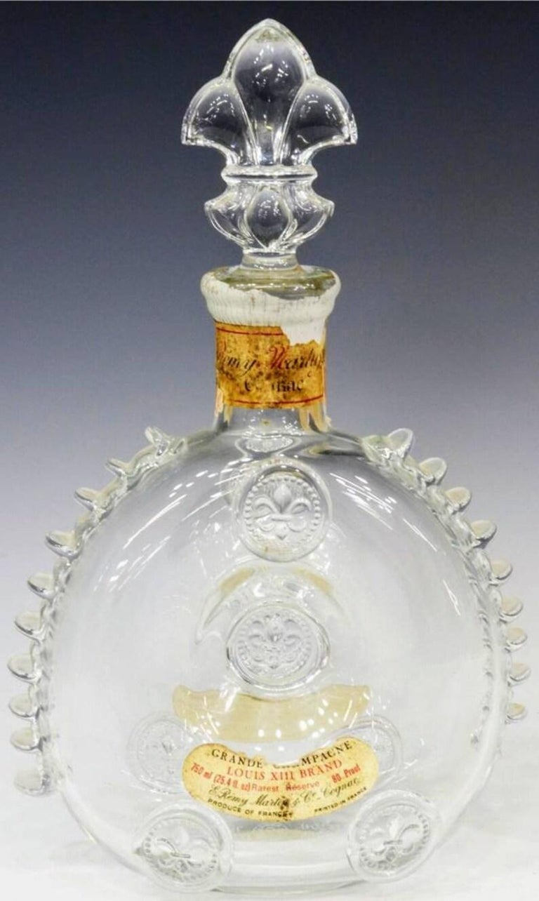 Remy Martin Louis XIII Empty Bottle Baccarat Decanter