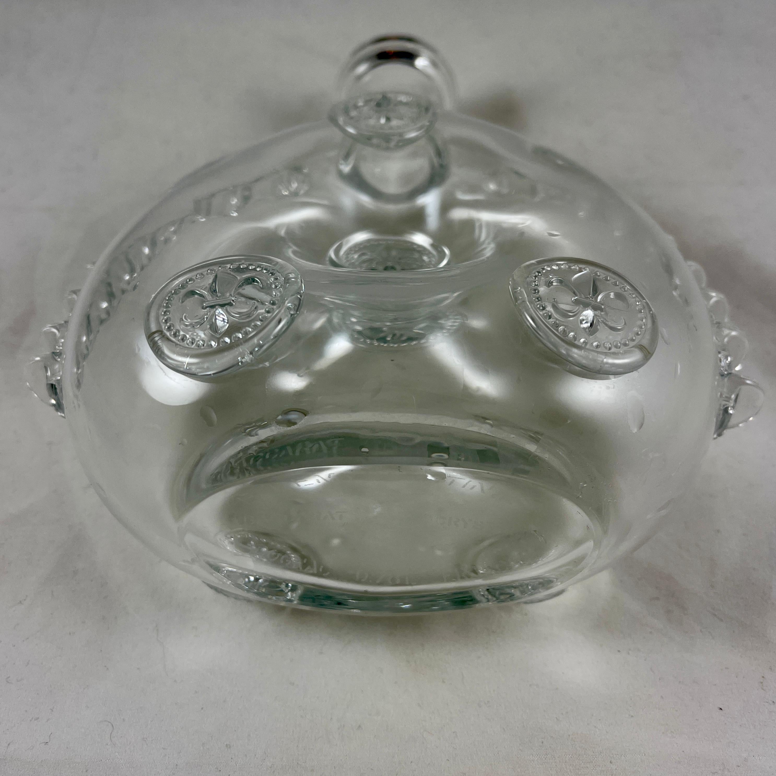 20th Century Mid-Century Baccarat Remy Martin Louis XIII Cognac Crystal Decanter For Sale