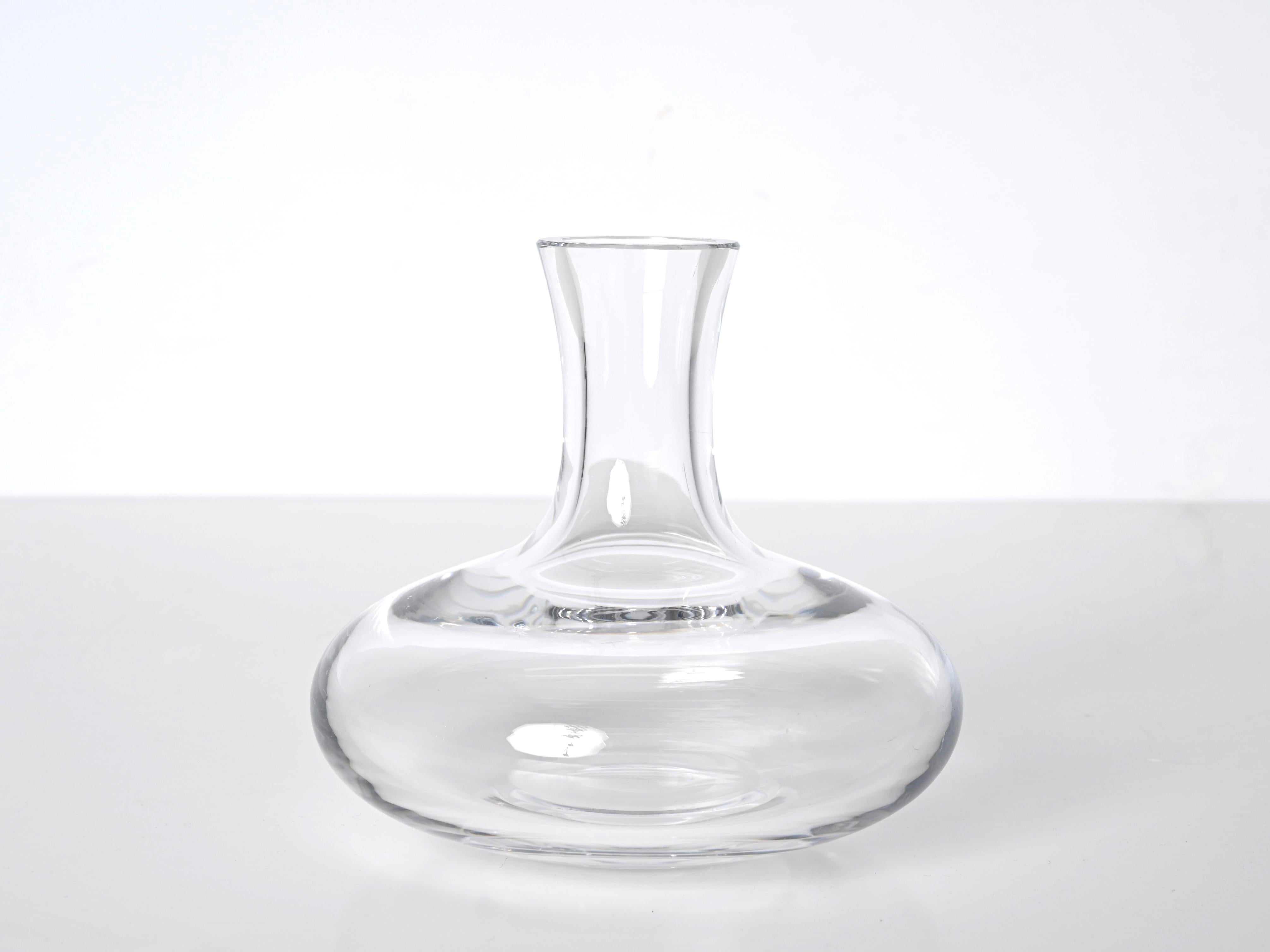 Midcentury Baccarat Signed Crystal Wine Decanter, France 4