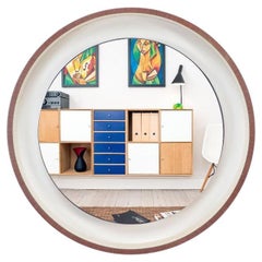 Miroir rétro-éclairé Mid Century.