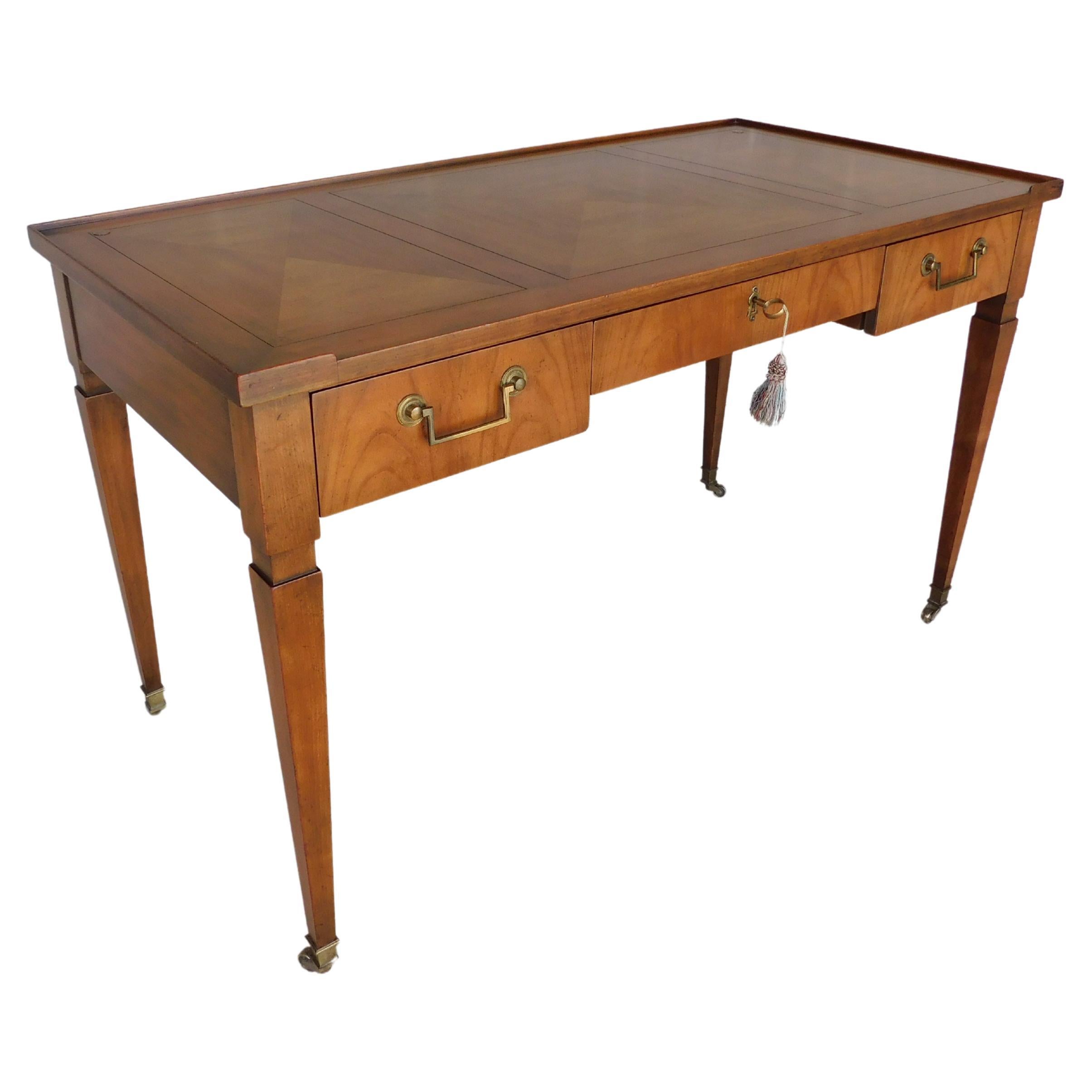 Midcentury Baker Furniture Regency Style Writing Desk