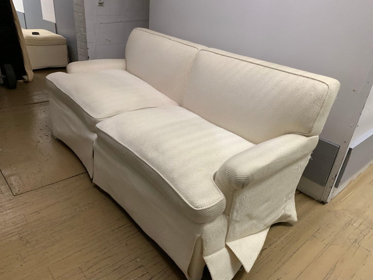 MidCentury Baker Upholstered TwoSeat Sofa For Sale at 1stDibs