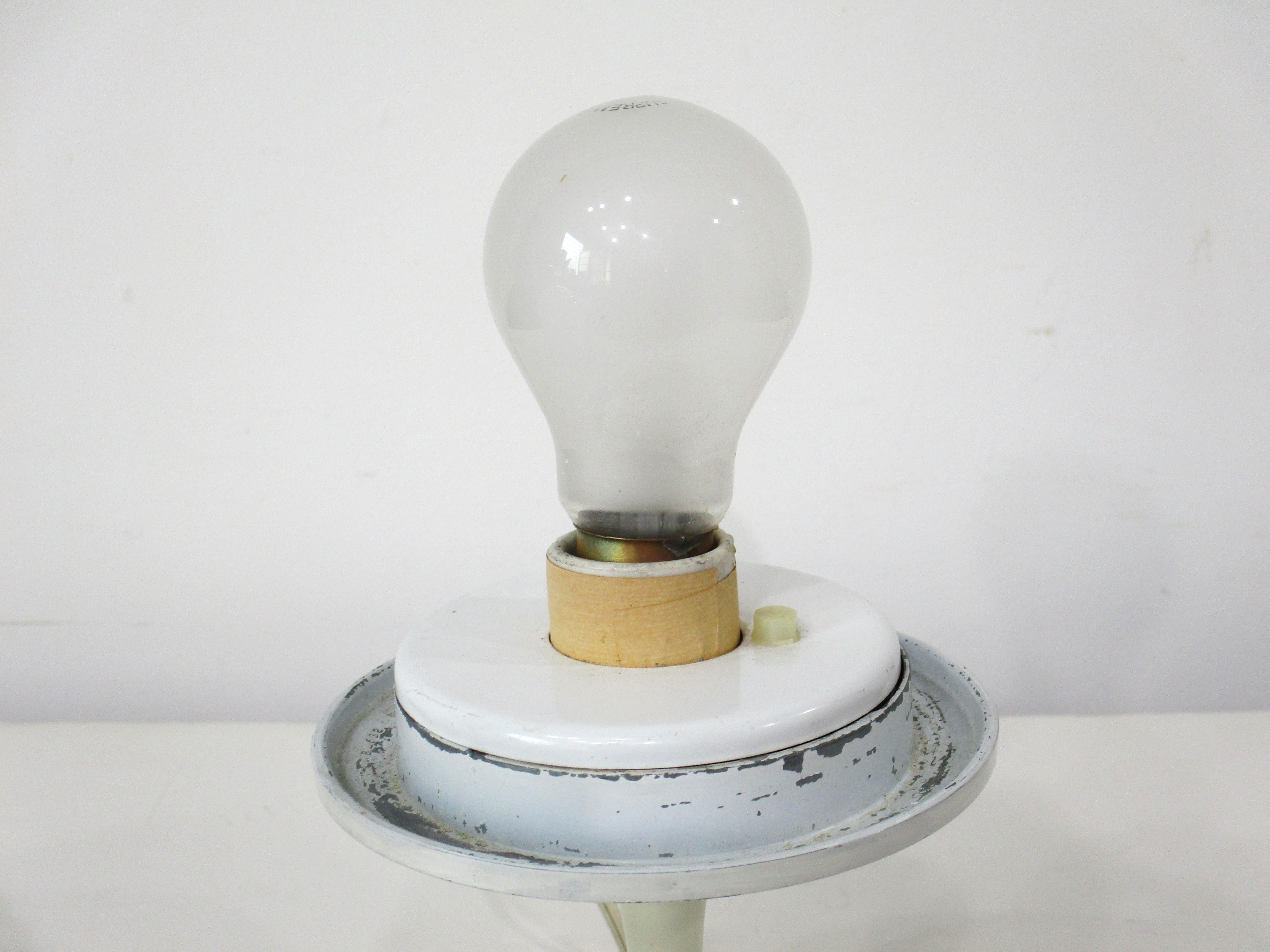 20th Century Mid Century Ball Table Lamp by Bill Curry for Design Line For Sale