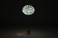 Mid-Century Balloon Floor Lamp Golvlampa Hans Agne Jakobsson för Markaryd, 1960