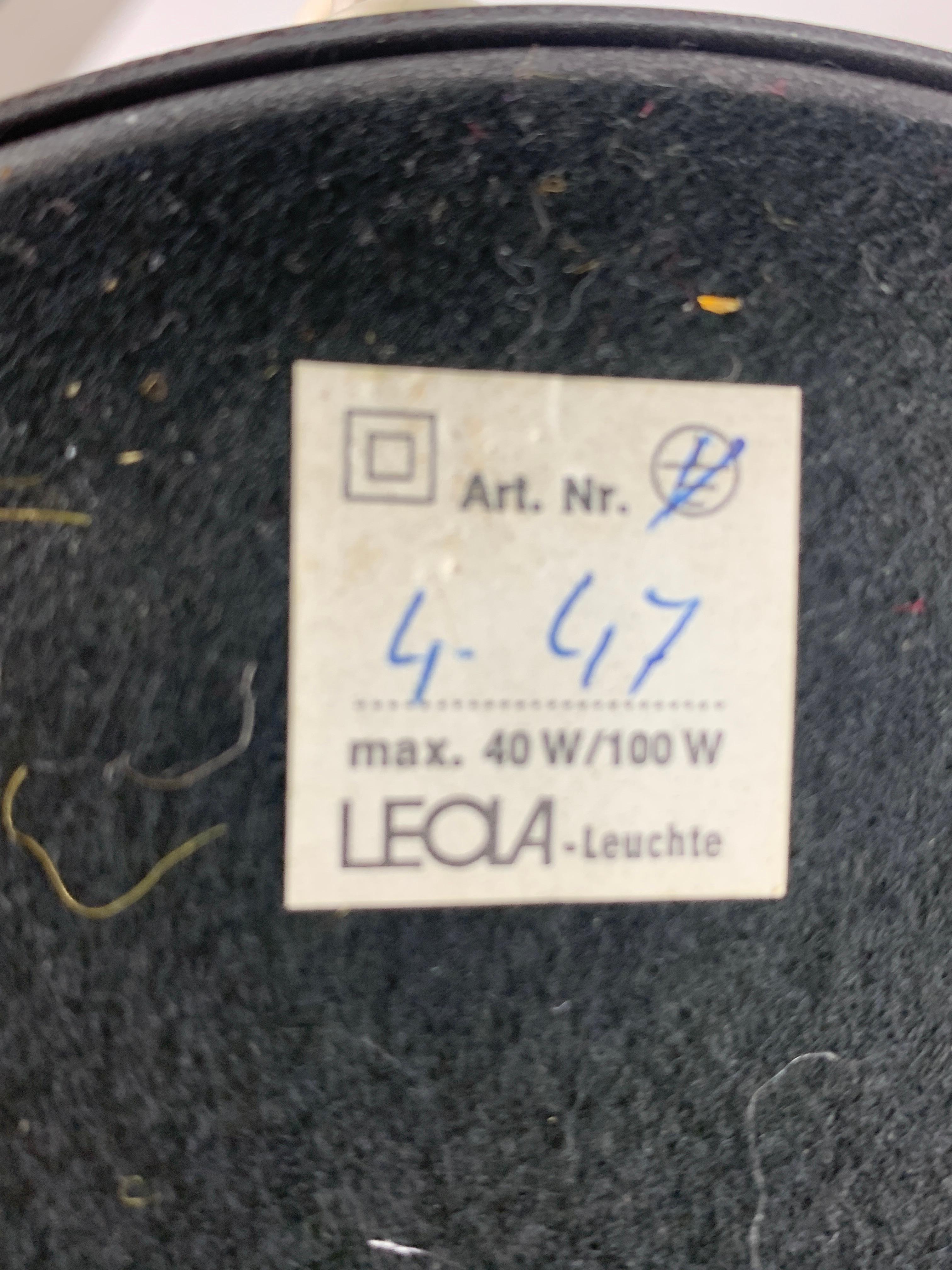 Lámpara de mesa seta grande de bambú y latón de mediados de siglo, Leola, años 60 en venta 5